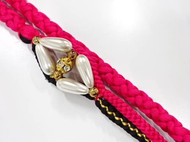 JAPANESE KIMONO / OBIJIME CORD FOR FURISODE 